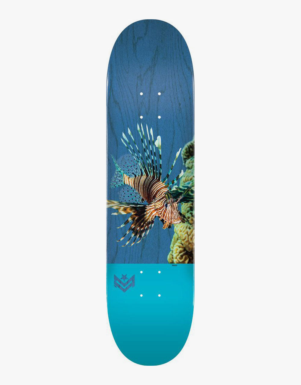 Mini Logo Poison Lion Fish 242 Skateboard Deck - 8"