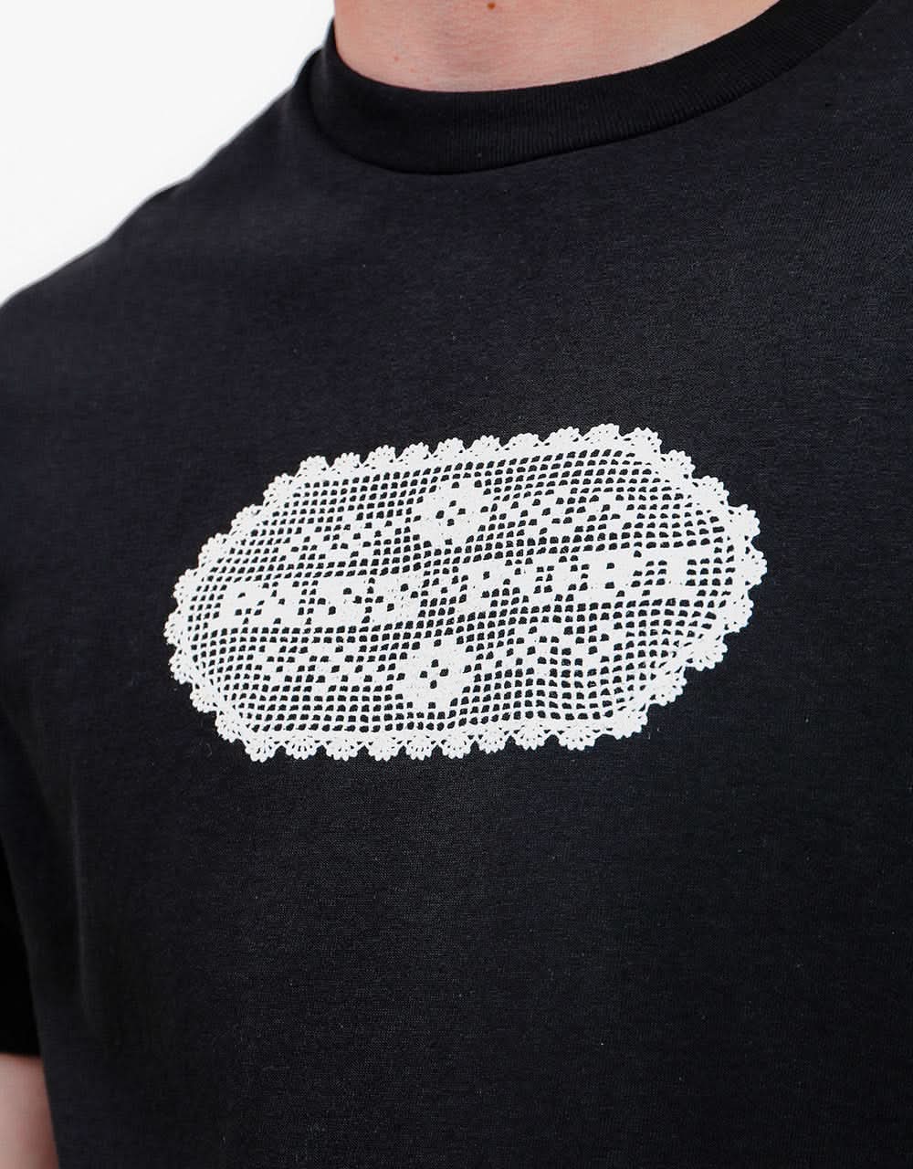 Pass Port Doily Dancer T-Shirt - Black