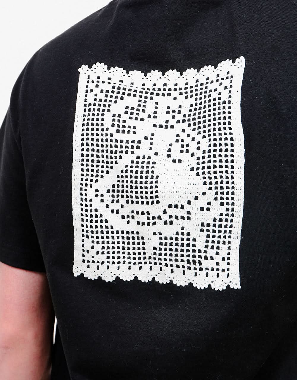 Pass Port Doily Dancer T-Shirt - Black