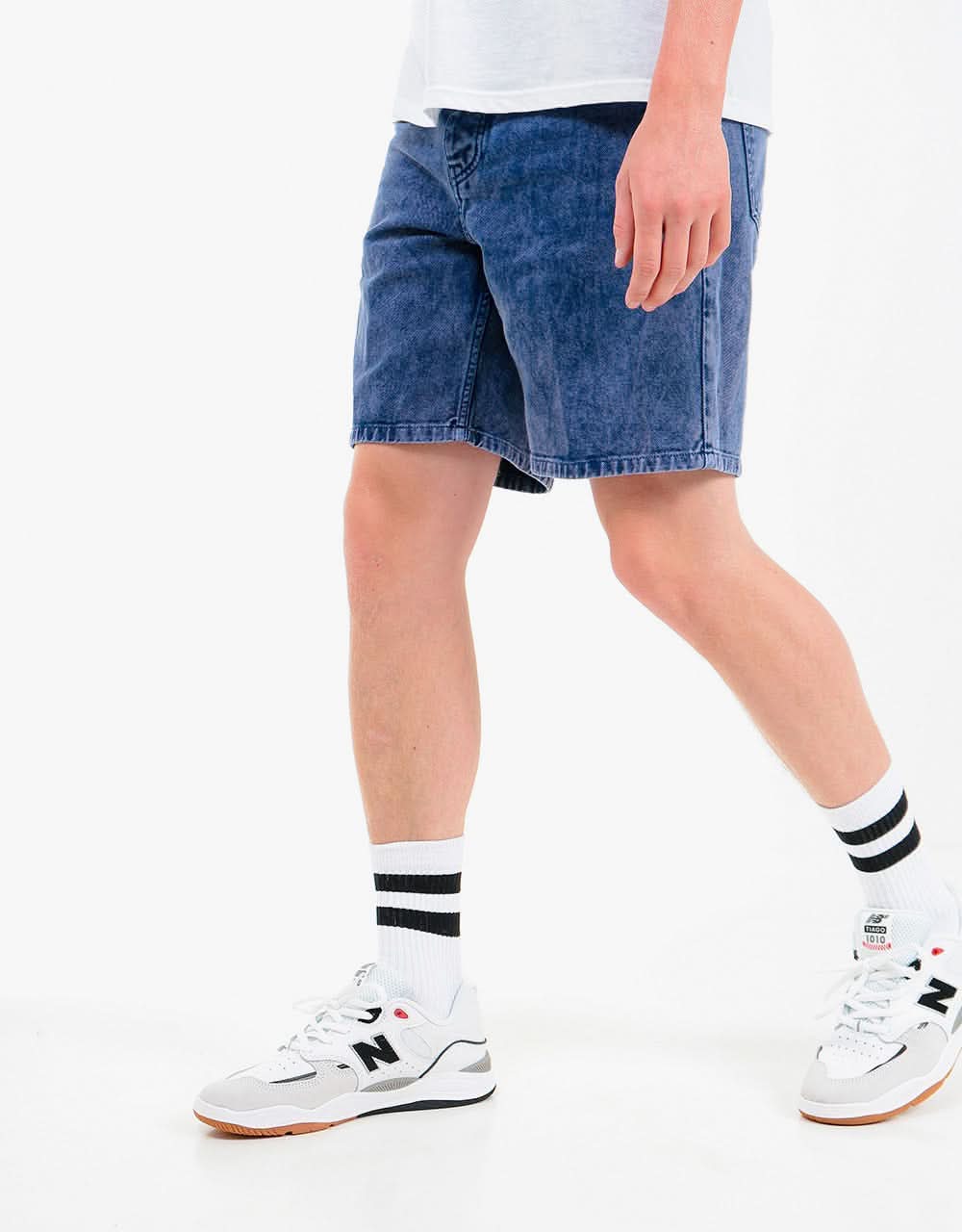 Carhartt WIP Newel Short - Space (Worn Washed)