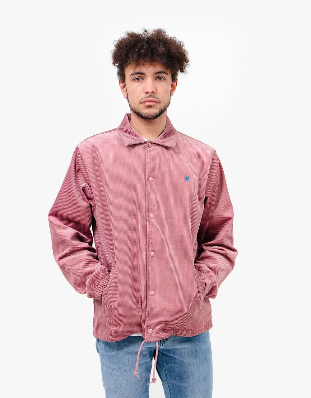 Carhartt WIP Corduroy Coach Jacket - Malaga/Corse