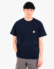 Carhartt WIP S/S Pocket T-Shirt - Dark Navy