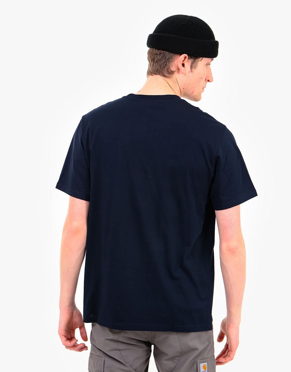 Carhartt WIP S/S Pocket T-Shirt - Dark Navy