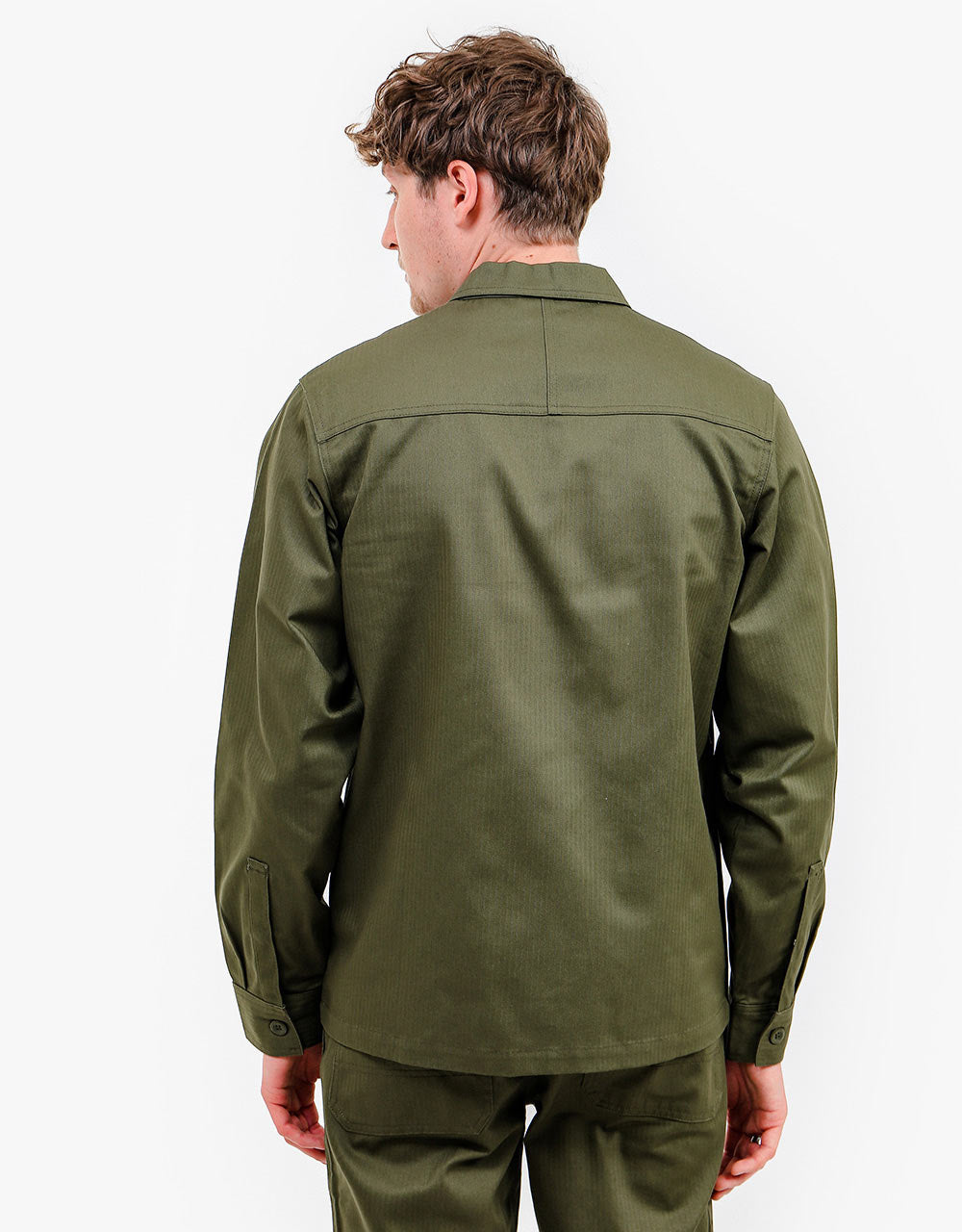 Dickies Funkley L/S Shirt - Military Green