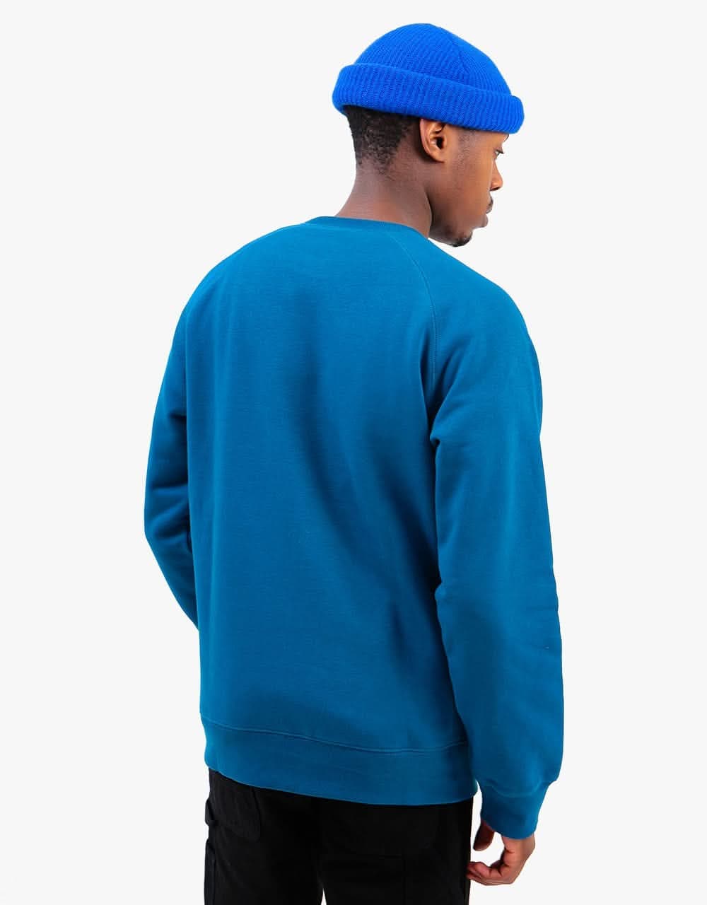 Carhartt WIP Chase Sweatshirt - Corse/Gold