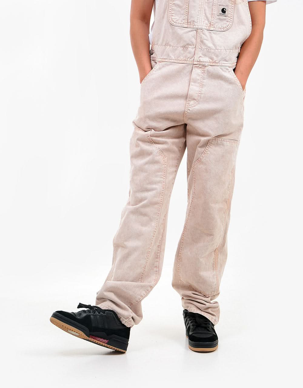 Carhartt WIP Womens Sonora Overall - Dusty H Brown (Worn Washed)