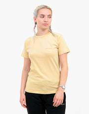 Carhartt WIP Womens S/S Mosby Script T-Shirt - Dusty H Brown
