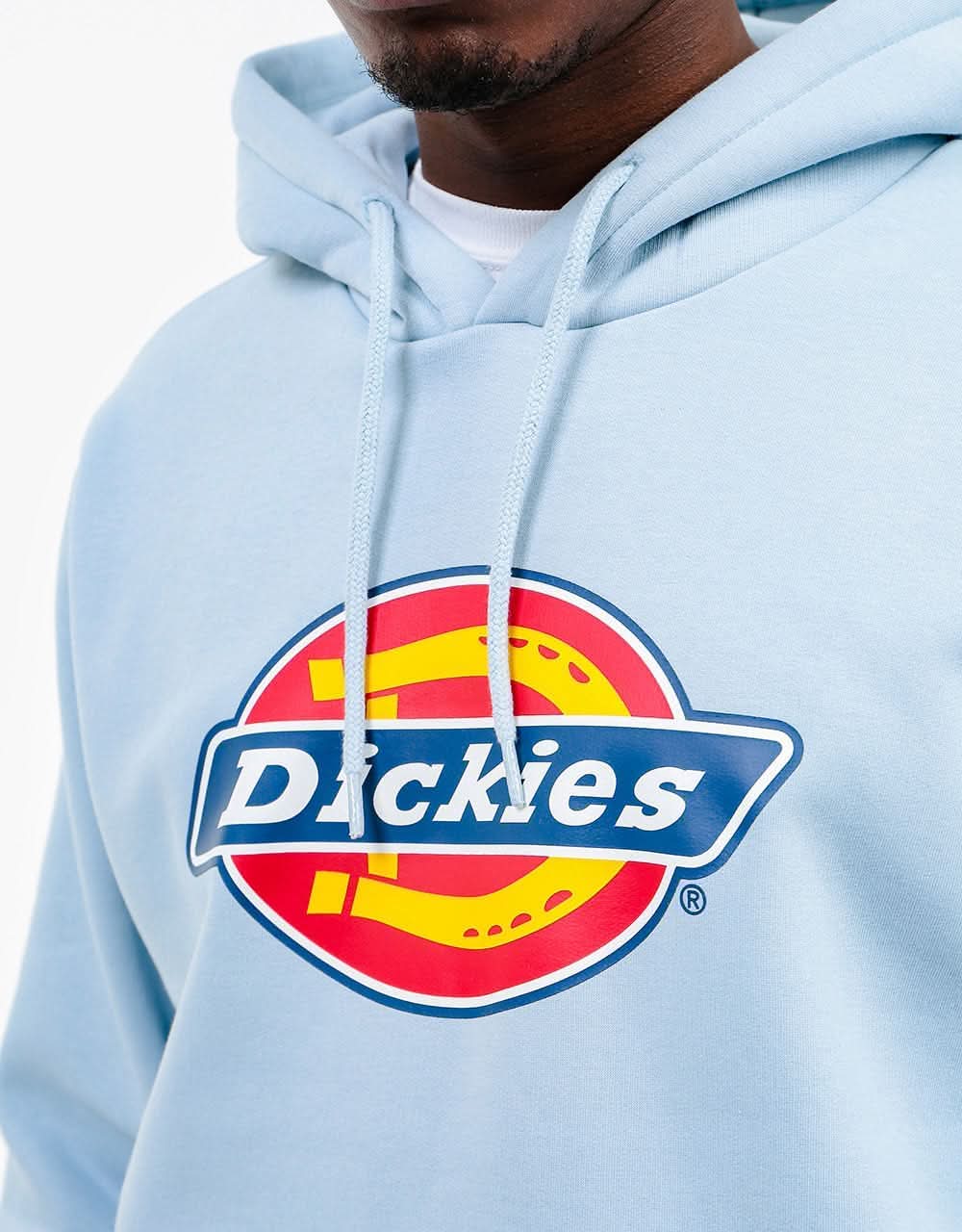 Dickies Icon Logo Pullover Hoodie - Fog Blue