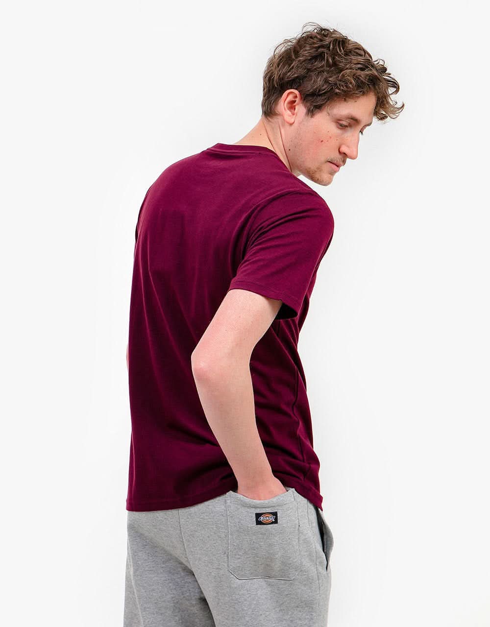 Dickies Icon Logo T-Shirt -  Maroon