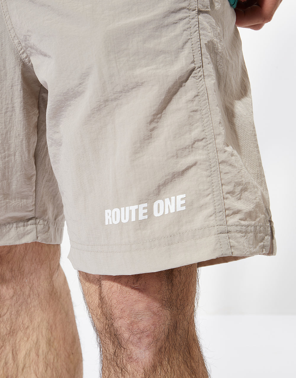 Route One Jammin Shorts - Stone