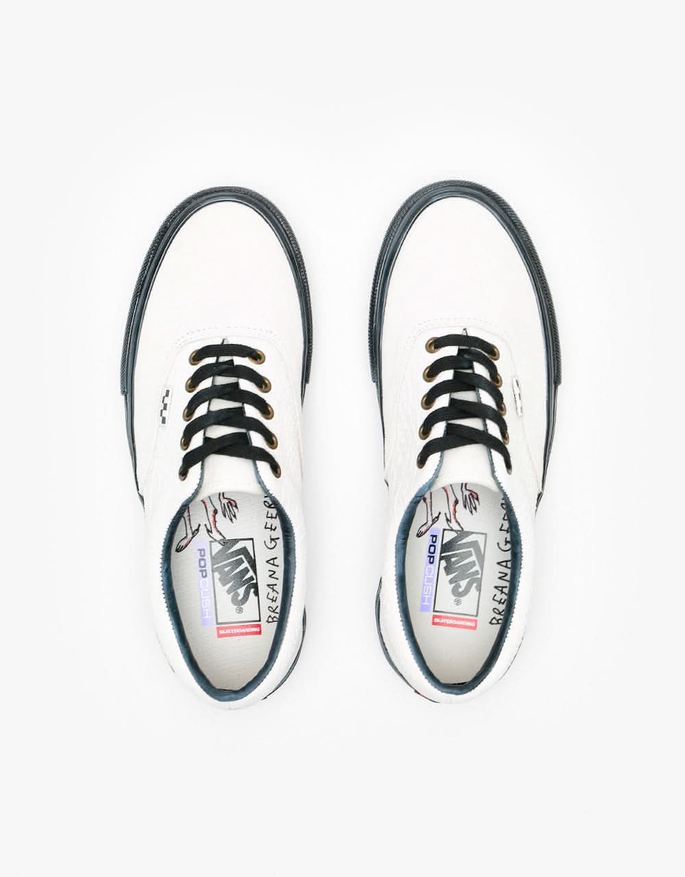 Vans Skate Era Shoes - (Breana Geering) Marshmallow/Black