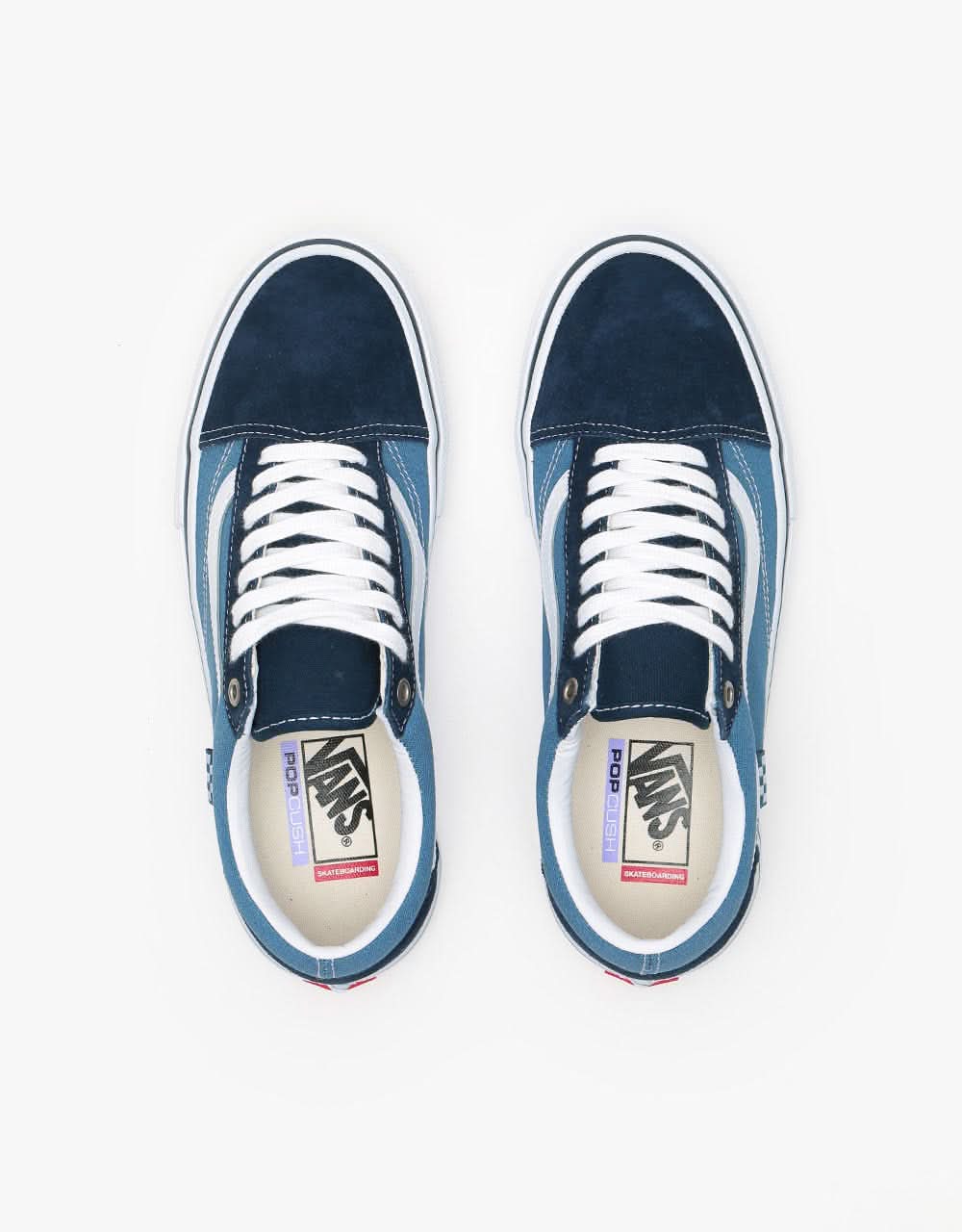Vans Skate Old Skool Shoes - Navy/White