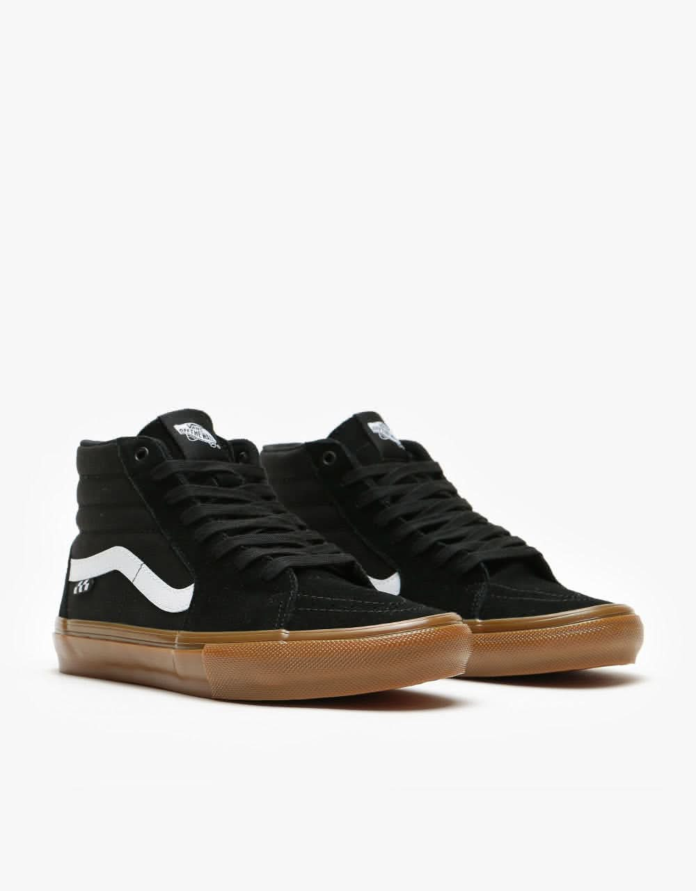 Vans Skate Sk8-Hi Shoes - Black/Gum