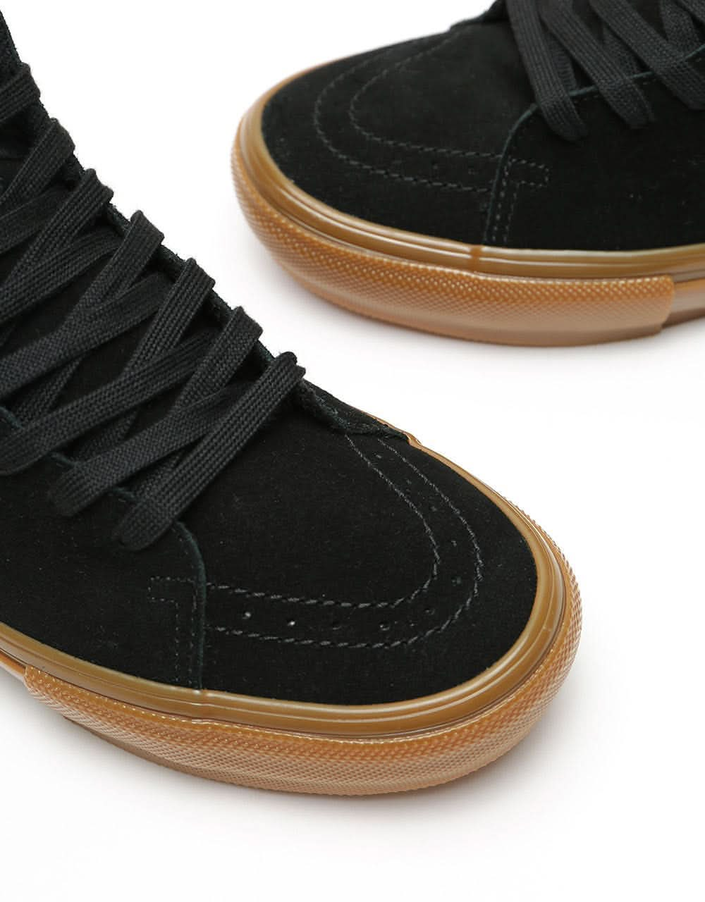 Vans Skate Sk8-Hi Shoes - Black/Gum