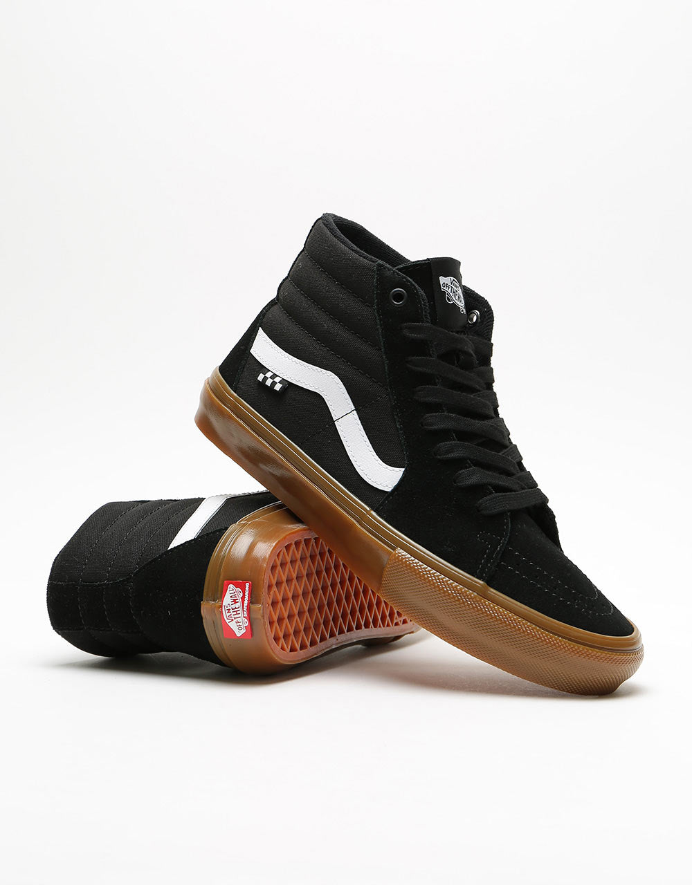 Vans Skate Sk8-Hi Shoes - Black/Gum