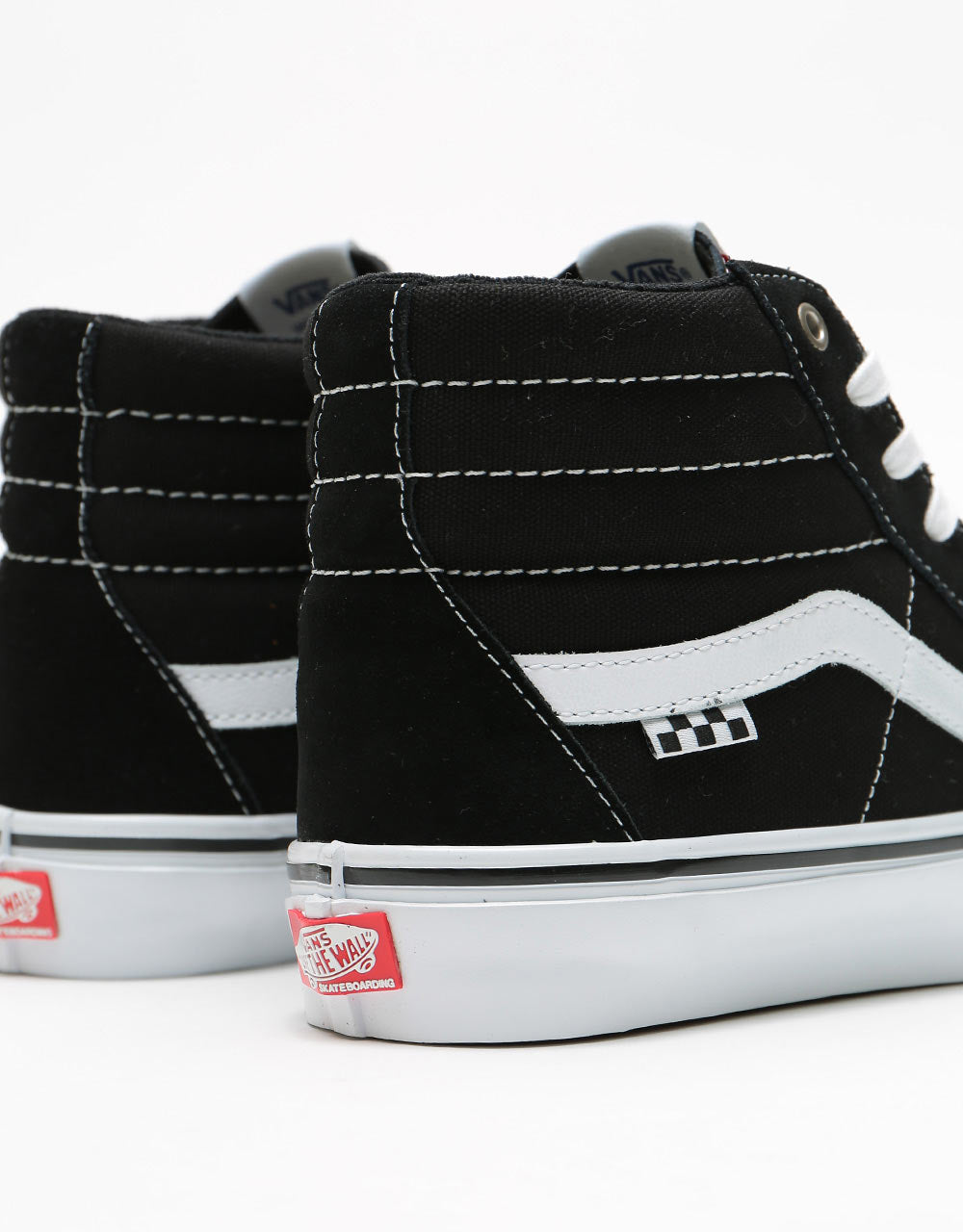 Vans Skate Sk8-Hi Shoes - Black/White