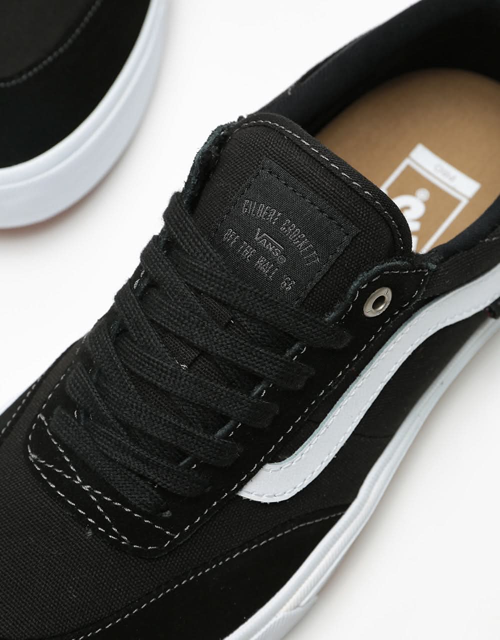 Vans Gilbert Crockett 2 Pro Skate Shoes - Black/True White