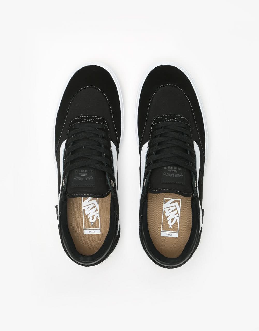 Vans Gilbert Crockett 2 Pro Skate Shoes - Black/True White