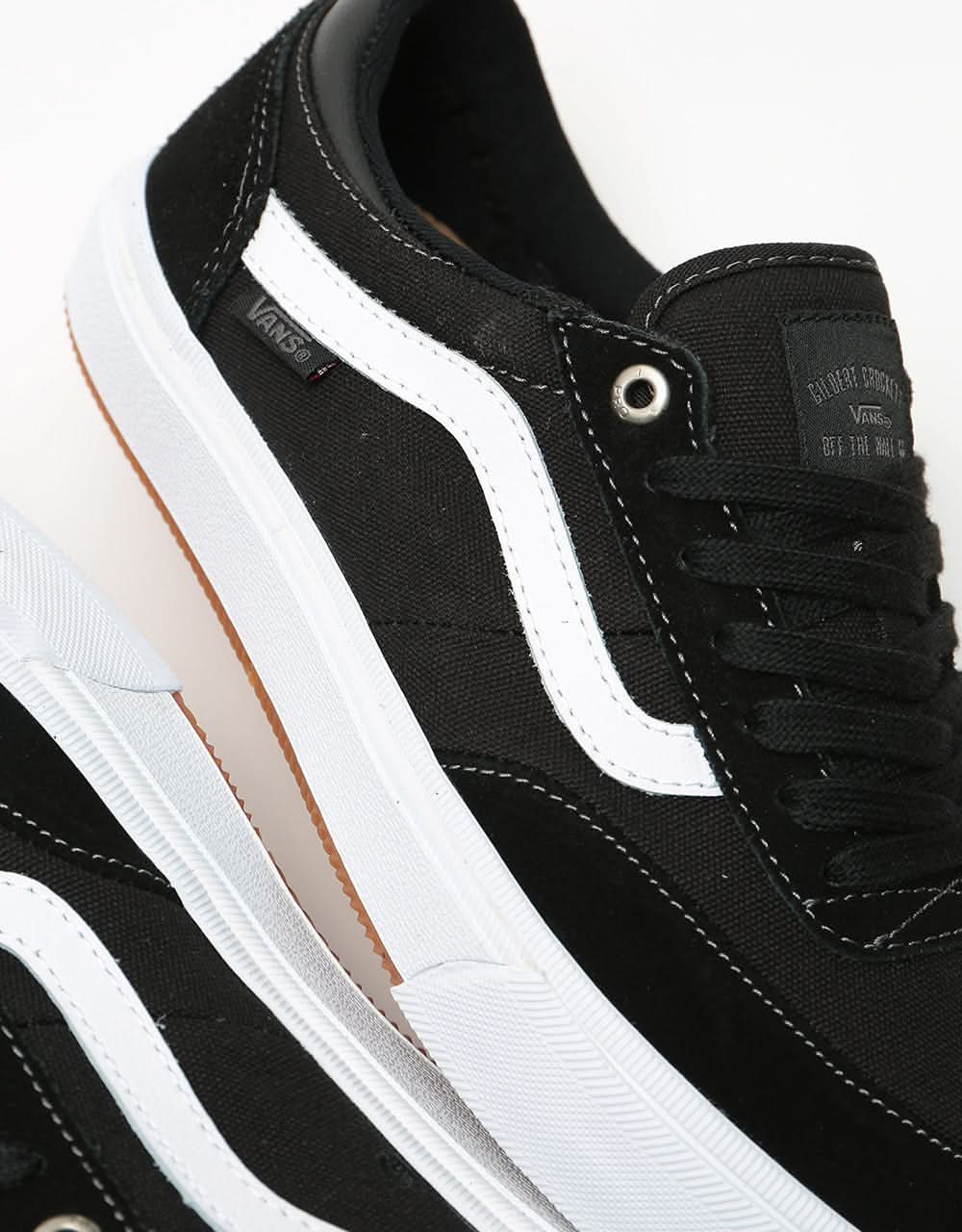 Vans Gilbert Crockett 2 Pro Skate Shoes - Black/True White