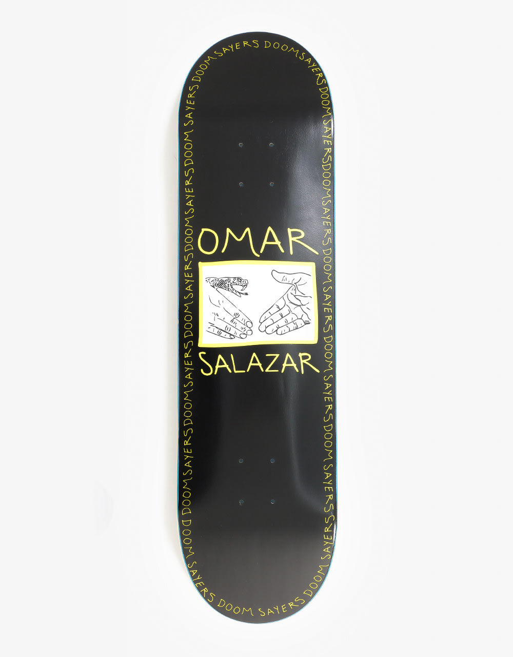 Doom Sayers Omar Snake Shake 'Shovel Nose' Skateboard Deck - 8.4"