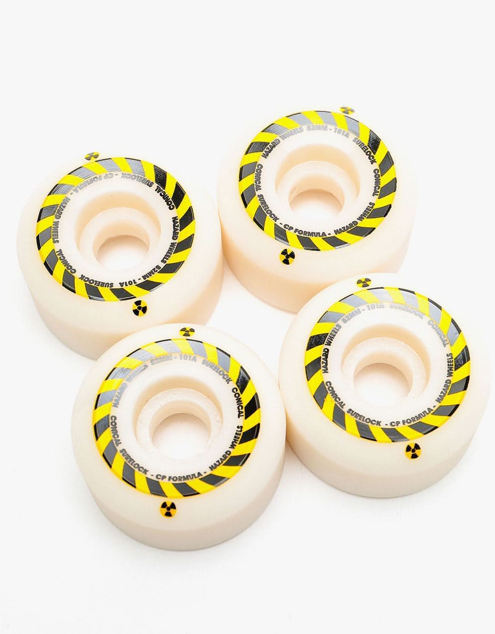 Hazard Sign CP Conical Surelock 101a Skateboard Wheel - 54mm