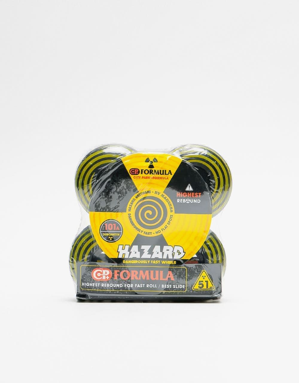 Hazard Swirl CP Classic Radial 101a Skateboard Wheel - 51mm