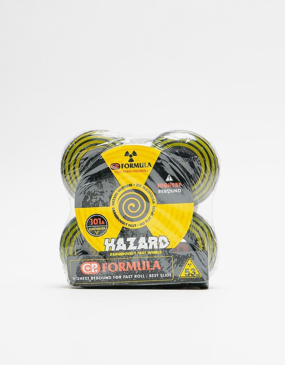 Hazard Swirl CP Classic Radial 101a Skateboard Wheel - 53mm