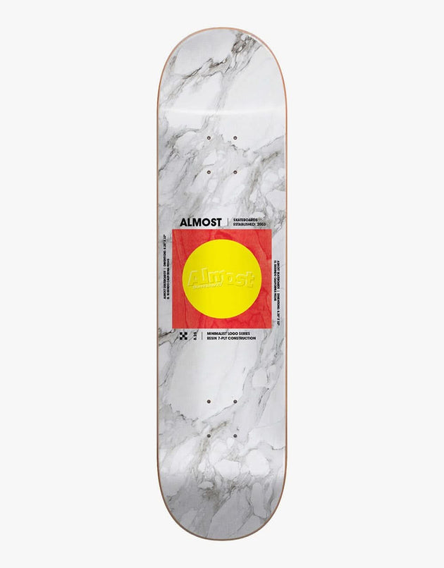 Almost Minimalist R7 Skateboard Deck - 8.25"