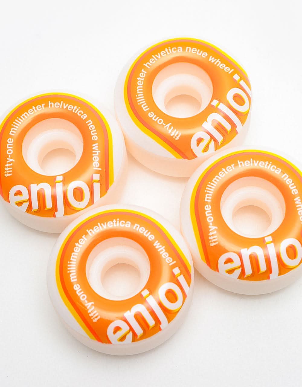 Enjoi Helvetica Neue 99a Skateboard Wheel - 51mm