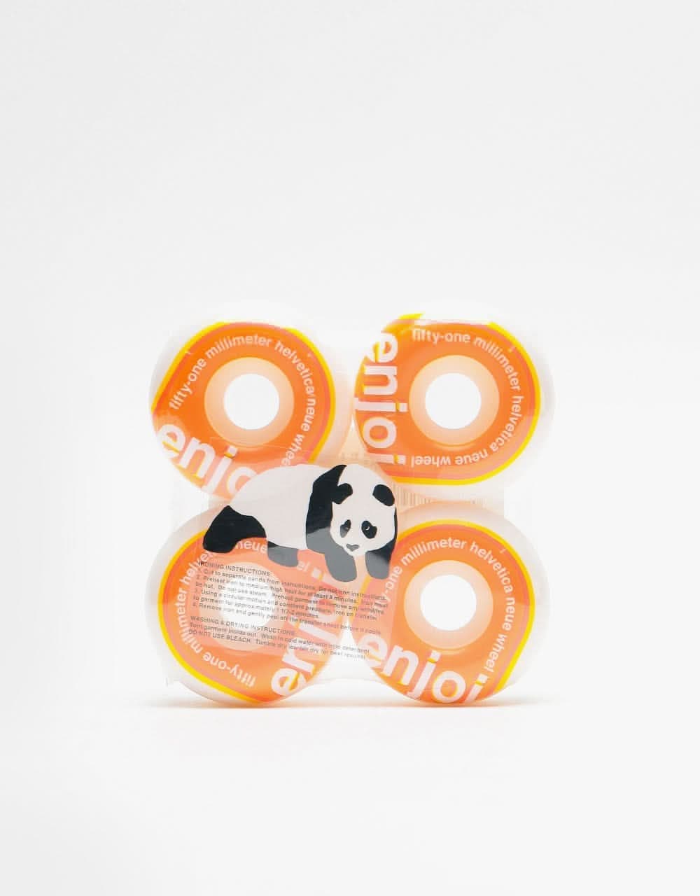 Enjoi Helvetica Neue 99a Skateboard Wheel - 51mm