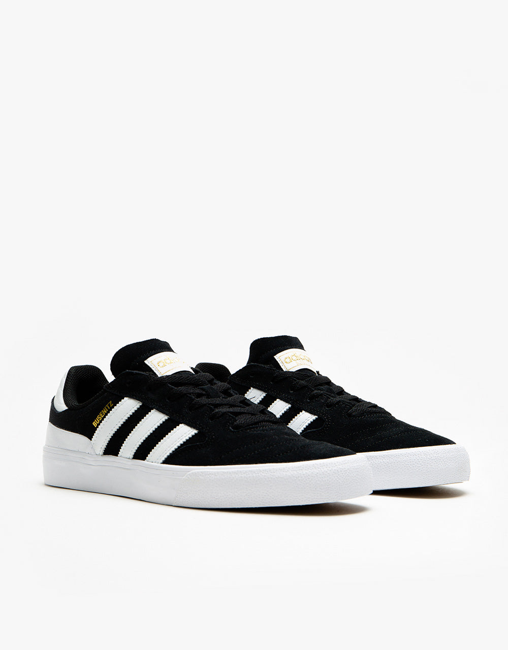 adidas Busenitz Vulc II Skate Shoes - Black/White/Gum