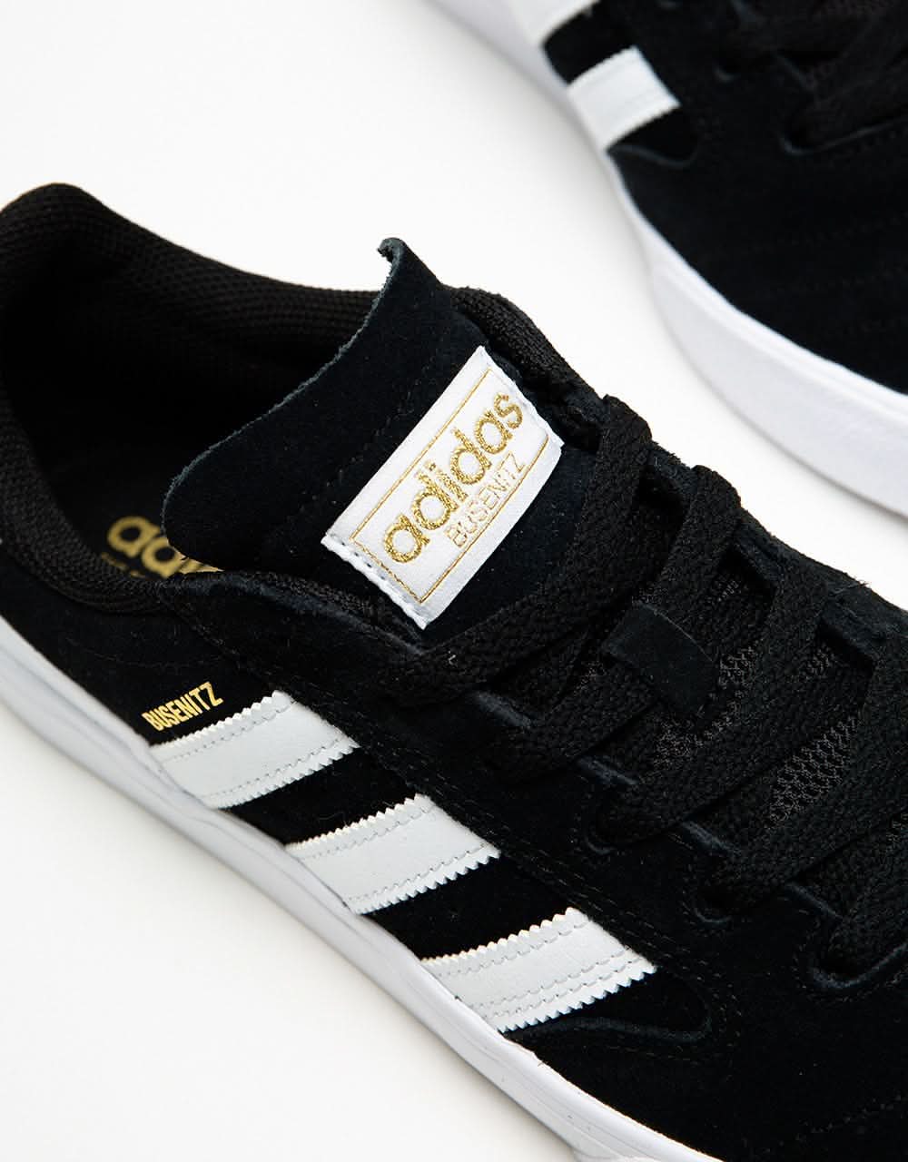 adidas busenitz vulc samba rx black & white shoes
