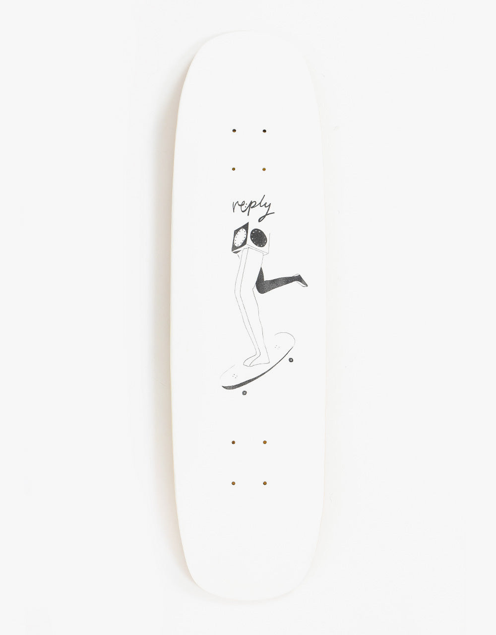 re:ply Time (Tanoak) Skateboard Deck - 8.25" x 31"