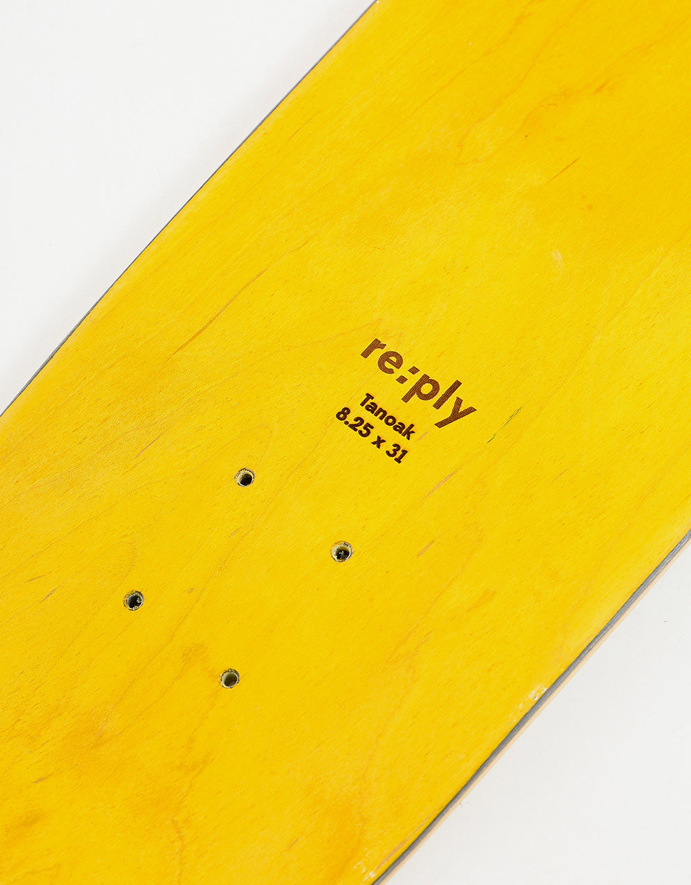 re:ply Time (Tanoak) Skateboard Deck - 8.25" x 31"
