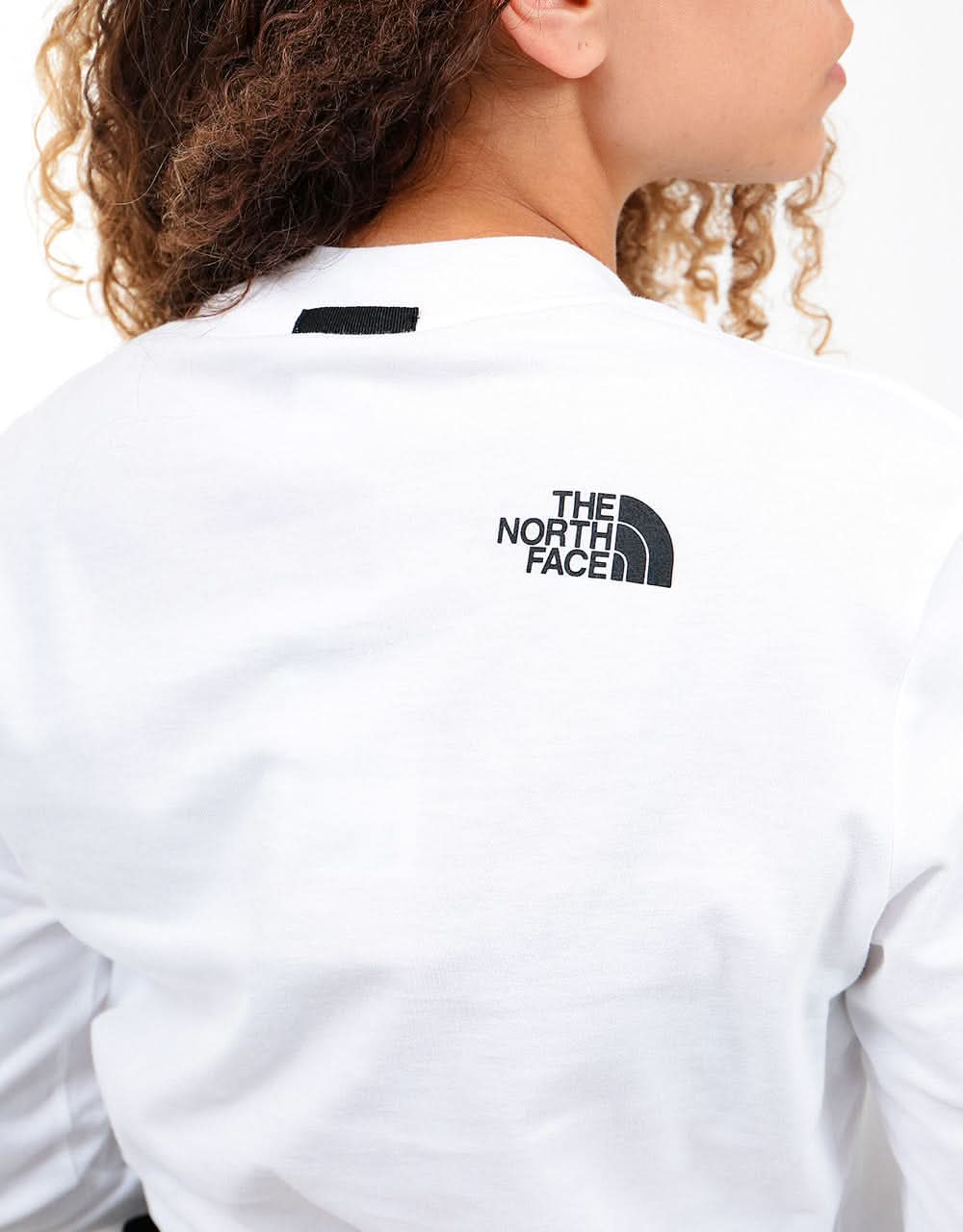 The North Face Womens Black Box L/S Top - TNF White