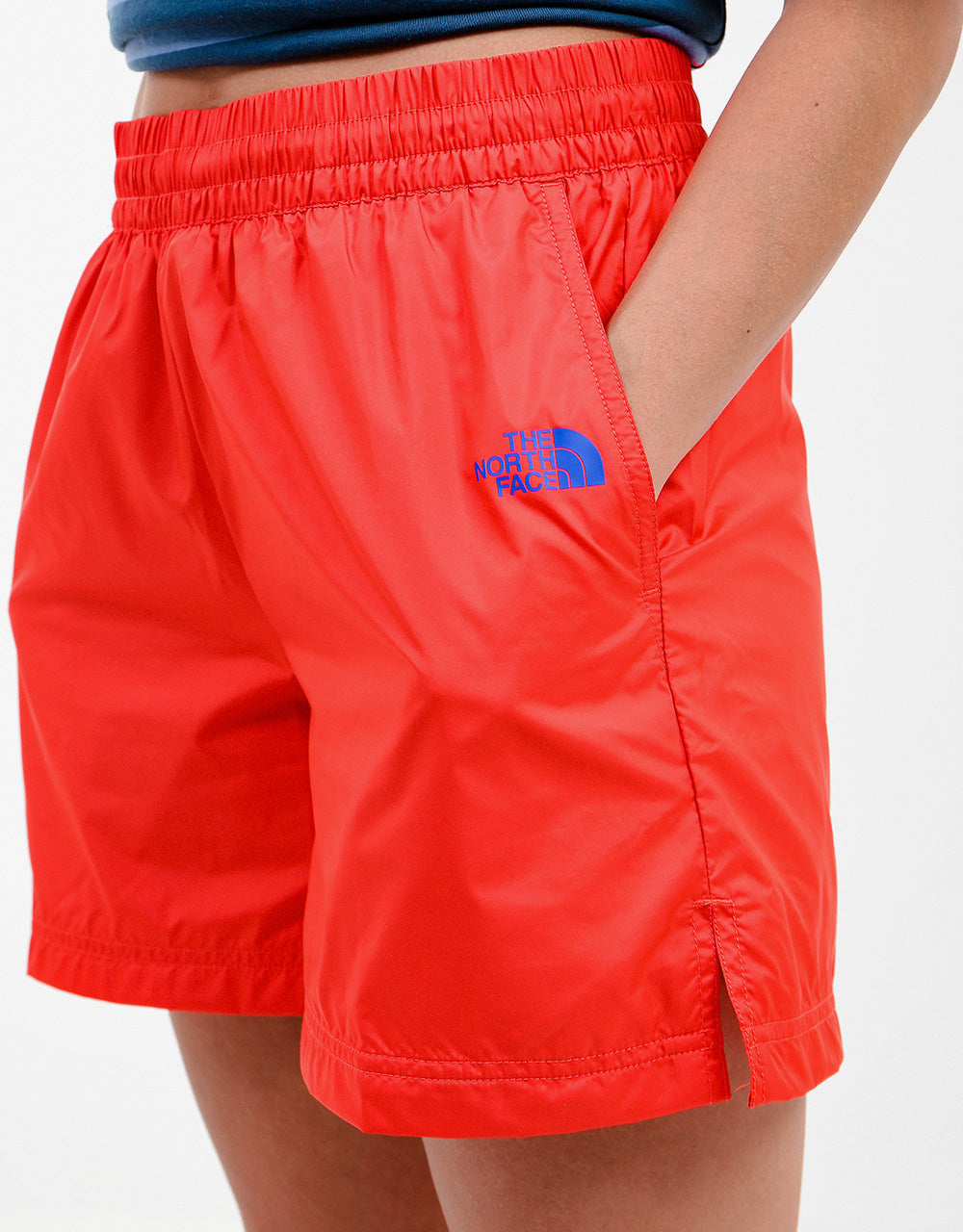 The North Face Womens Hydrenaline Wind Short - Horizon Red