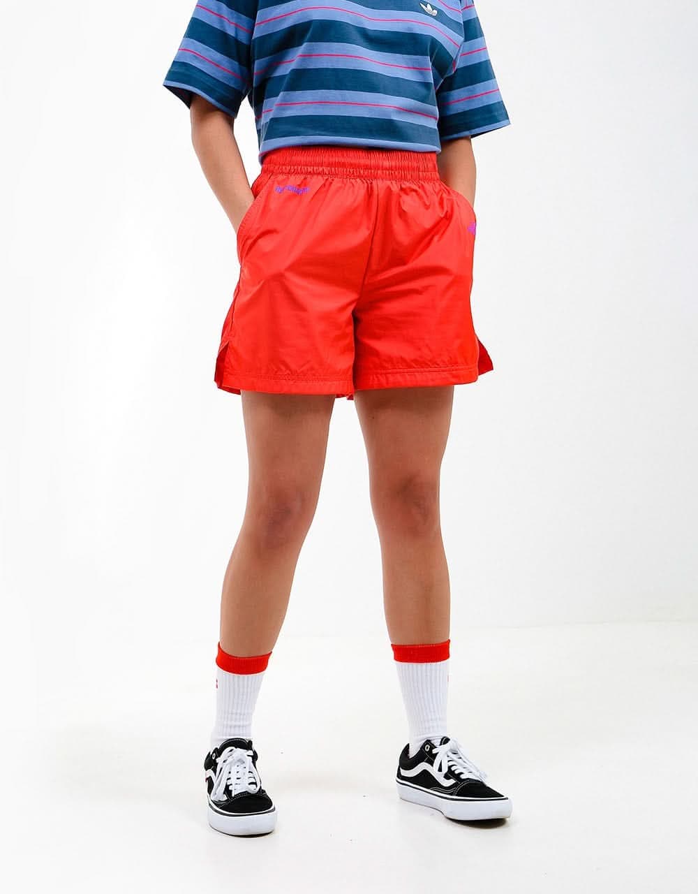 The North Face Womens Hydrenaline Wind Short - Horizon Red