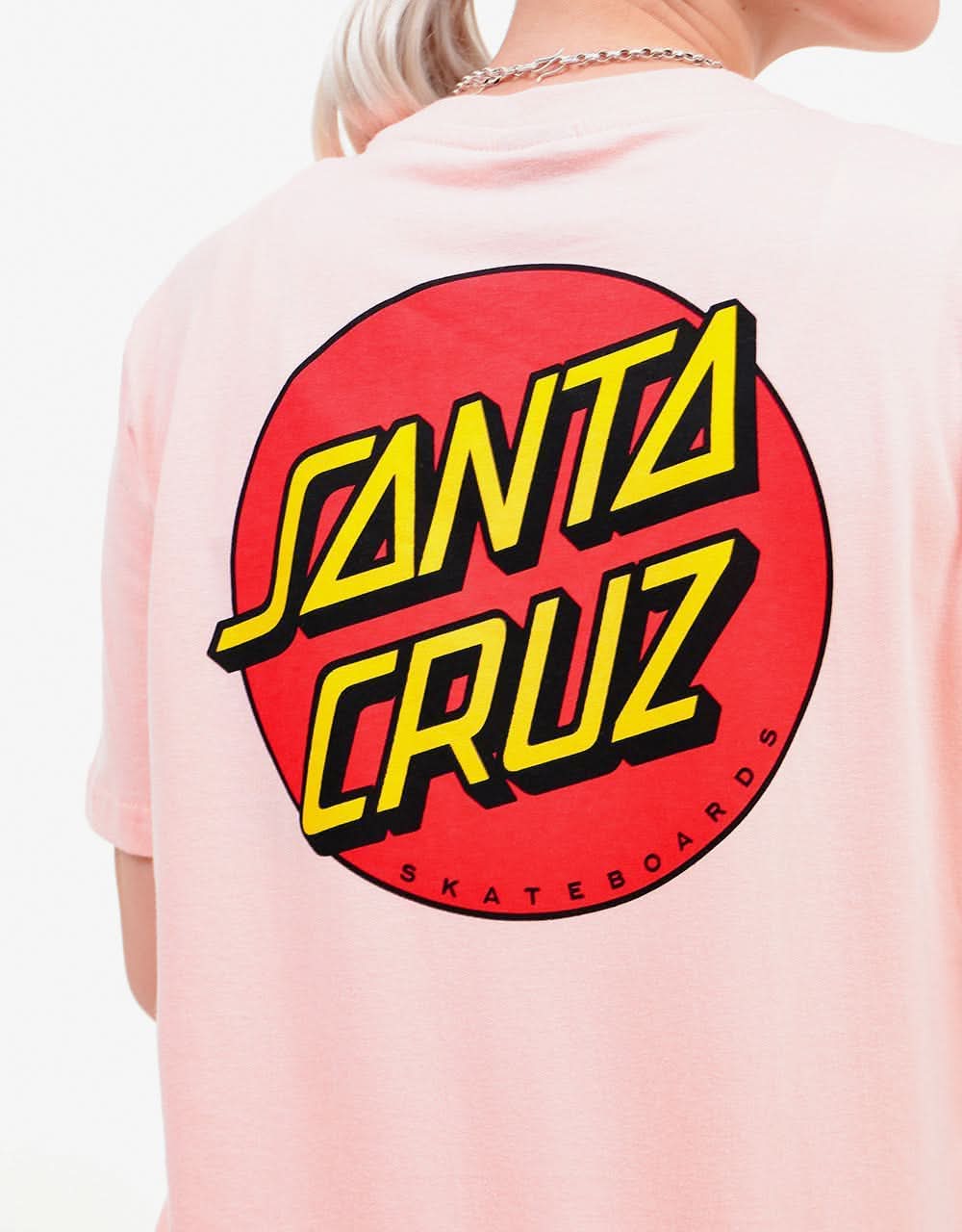 Santa Cruz Womens Classic Dot T-Shirt - Blossom