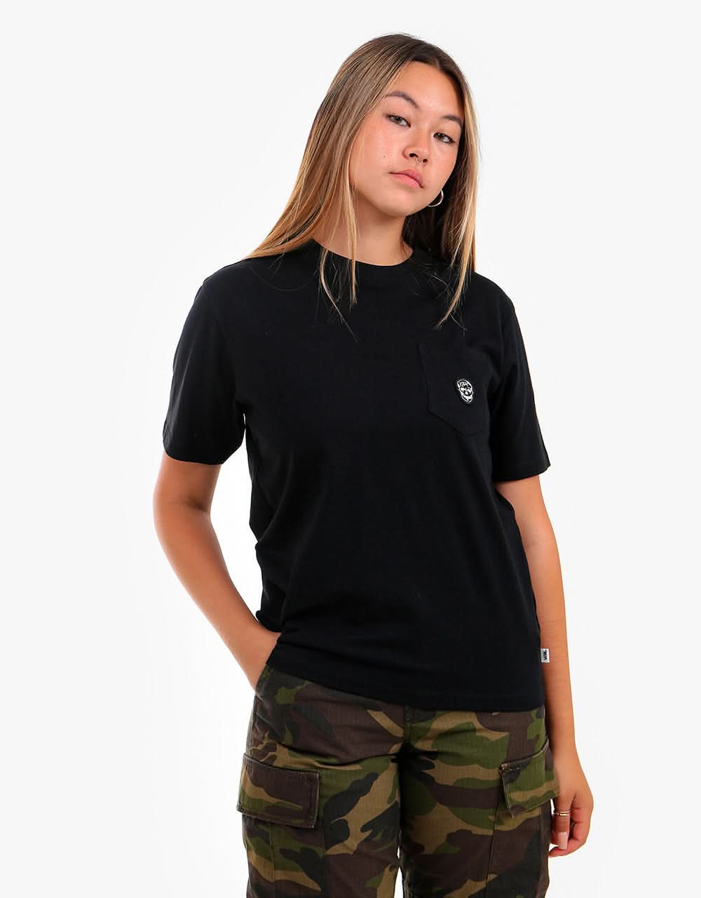 Vans Womens Breana Pocket Tee - Black