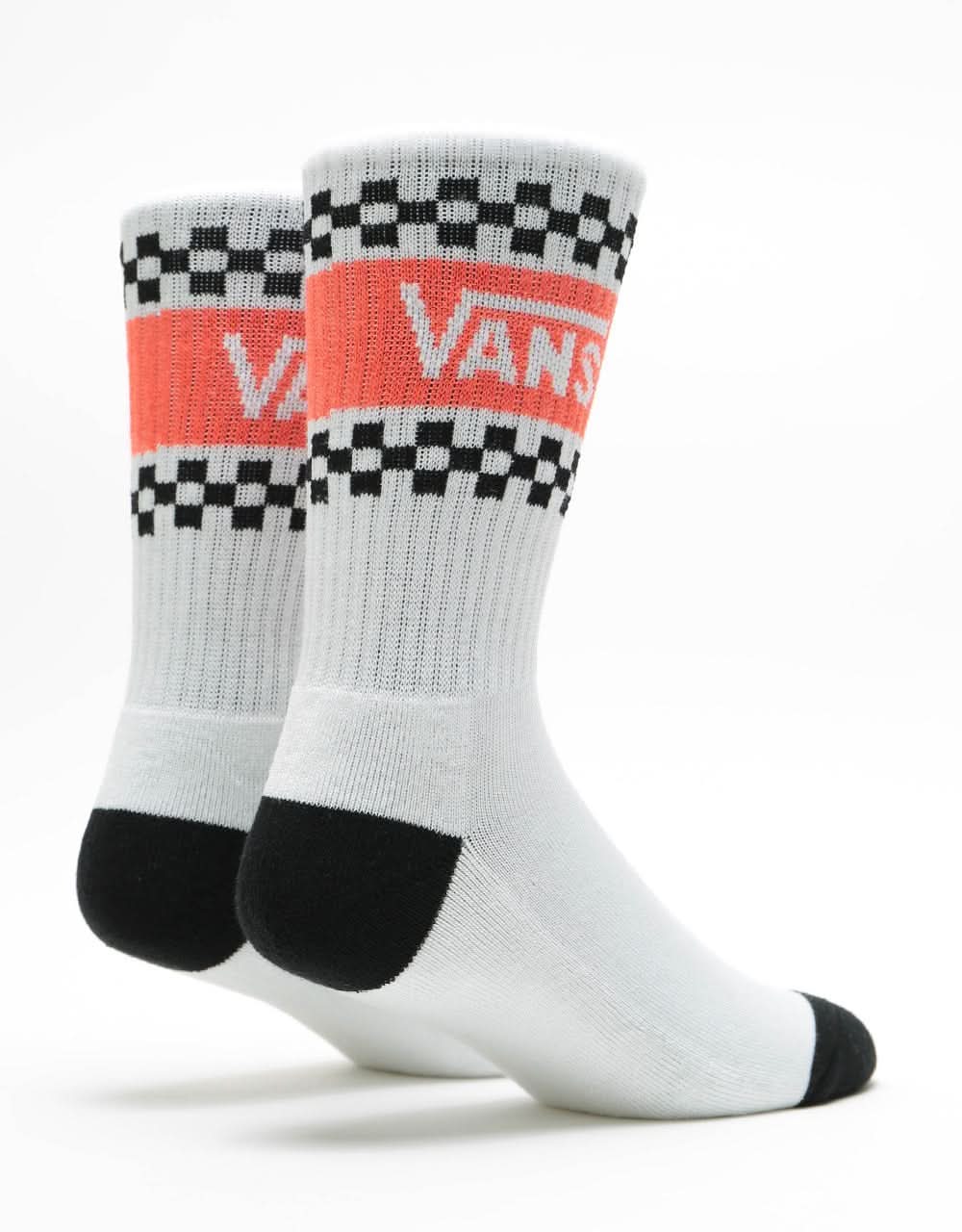 Vans Womens Girl Gang Crew Socks - Hot Coral