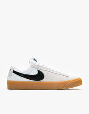 Nike SB Zoom Blazer Low Pro GT Skate Shoes - White/Black-White-White