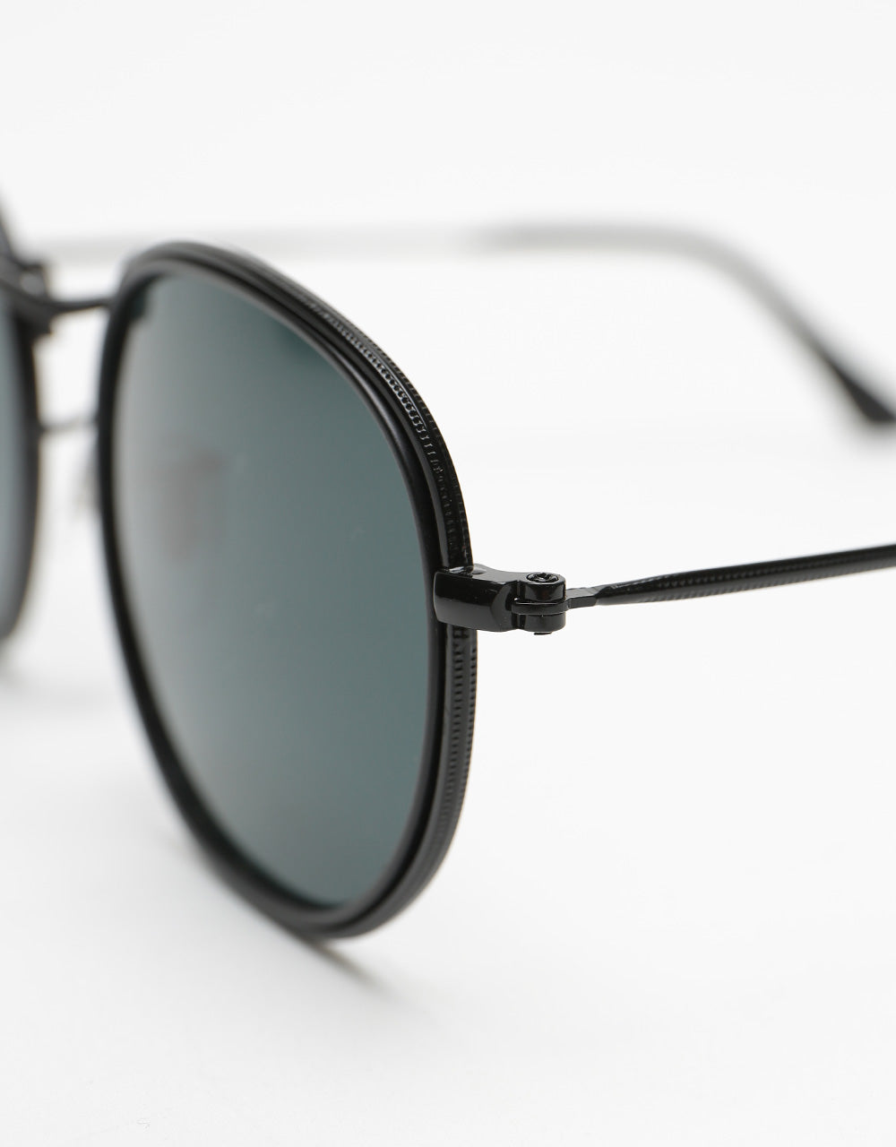 Glassy Sunhater Hudson Polarized Sunglasses - Matte Black