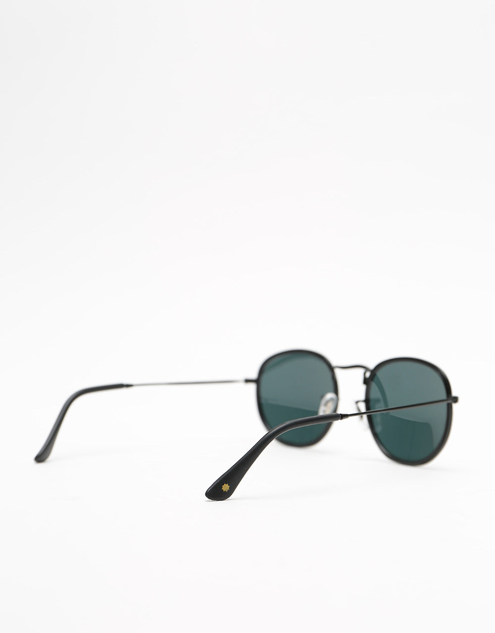 Glassy Sunhater Hudson Polarized Sunglasses - Matte Black