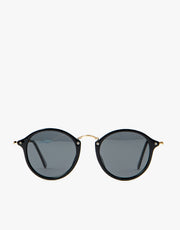 Glassy Sunhater Klein Polarized Sunglasses - Black/Gold