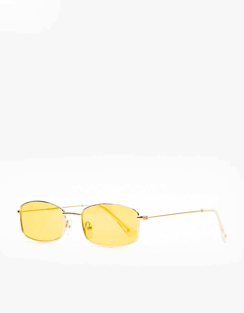 Glassy Sunhater Rae Polarized Sunglasses - Gold/Yellow Lens