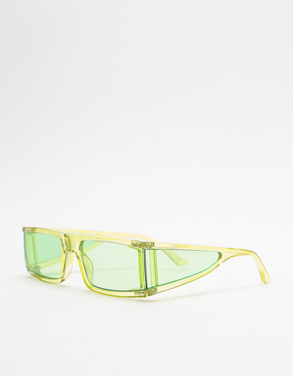 Route One Sting Sunglasses - Clear Green