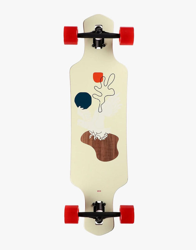 Globe Geminon 35 Cockatoo Drop Through Longboard - 35" x 9"