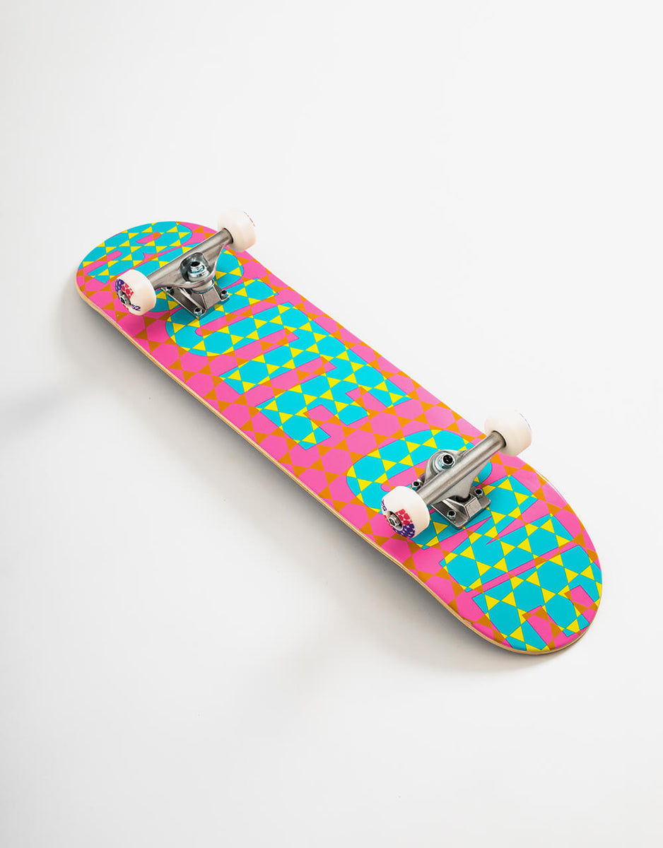 Route One Geometric Complete Skateboard - 7.75