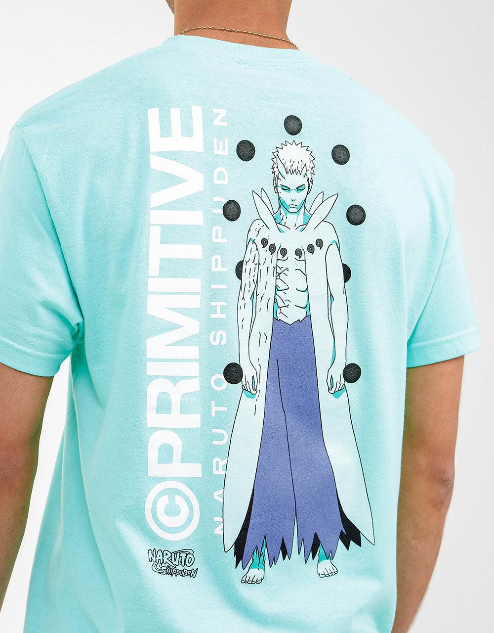 Primitive x Naruto Obito T-Shirt - Celadon