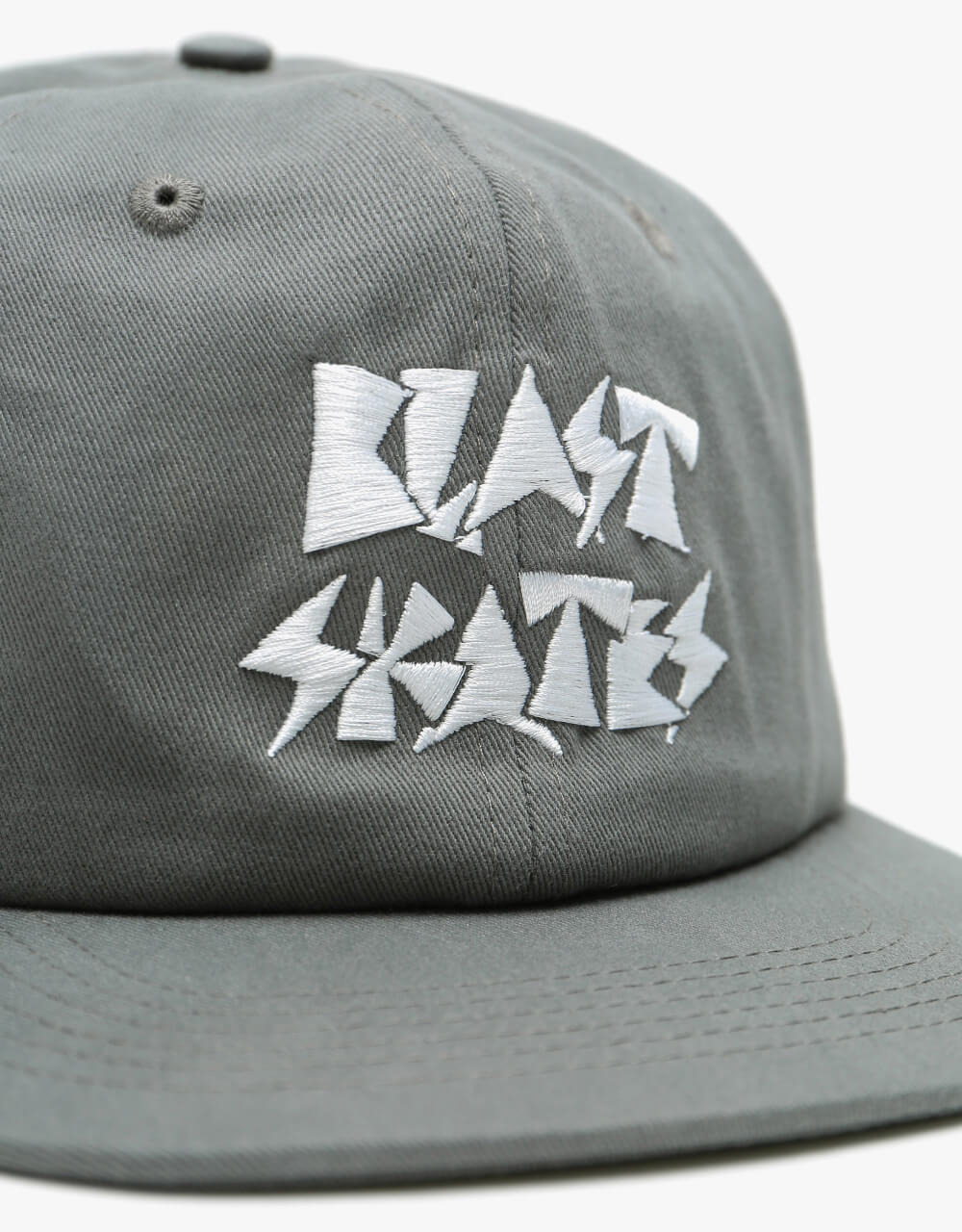 Blast Smasher Embroidered Snapback Cap - Black